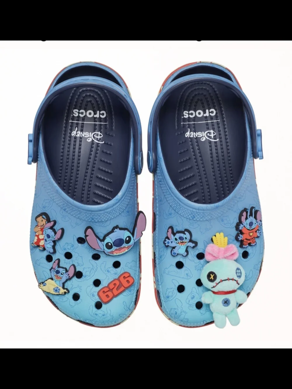 Disney Lilo & Stitch Kids' Blue Classic Clog